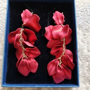 Rose Petal Earrings